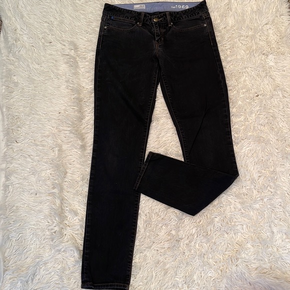 GAP Denim - GAP 1969 Always Skinny Black Jeans